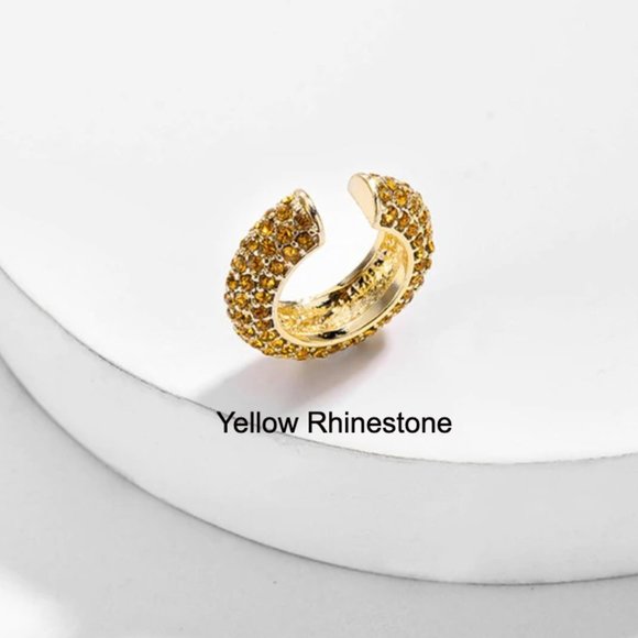 3PC Bohemian Crystal Ear Cuff Earring - Picture 14 of 17